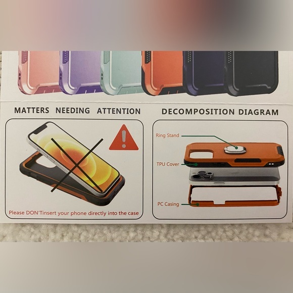 # 1 - Samsung Galaxy s22 Ultra Case used phone case light Purple - Picture 10 of 14